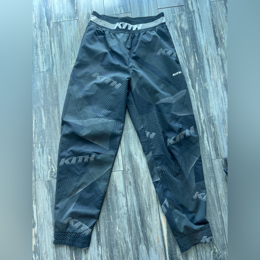 Kith Charcoal Patterned Track Pants